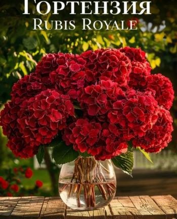 Гортензия крупнолистная Руби Рояль (Hydrangea macrophylla Rubis Royale)