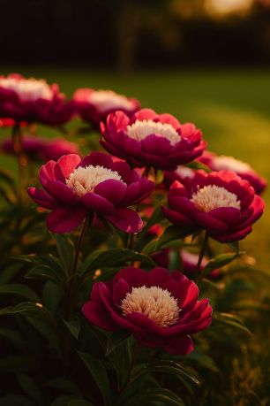 Пион Вайт Кэп (Paeonia White cap)