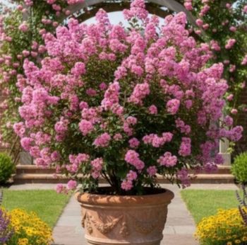 Лагерстремия Чоко Пинк (Lagerstroemia Choco Pink из серии Gourmet)