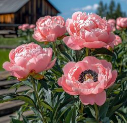 Пион Маджестик Стар (Paeonia Majesty’s Star)
